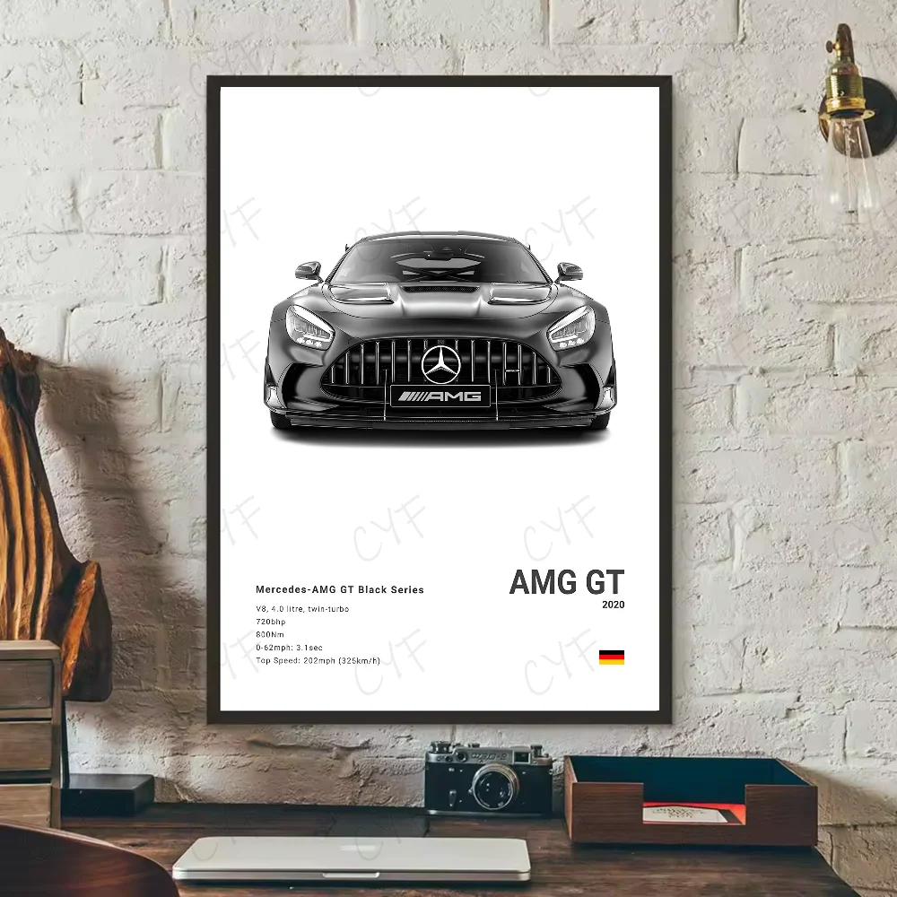 Tableau voiture de collection Mercedes