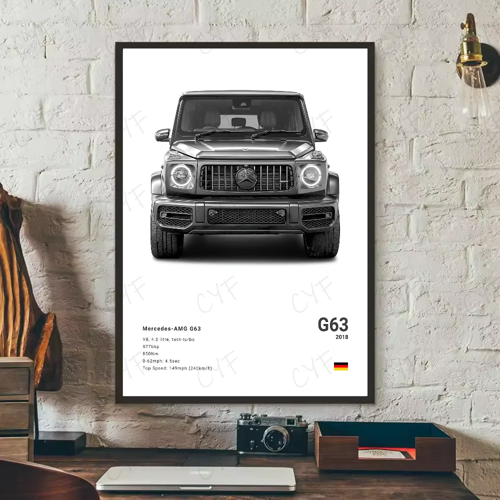 Tableau voiture de collection Mercedes