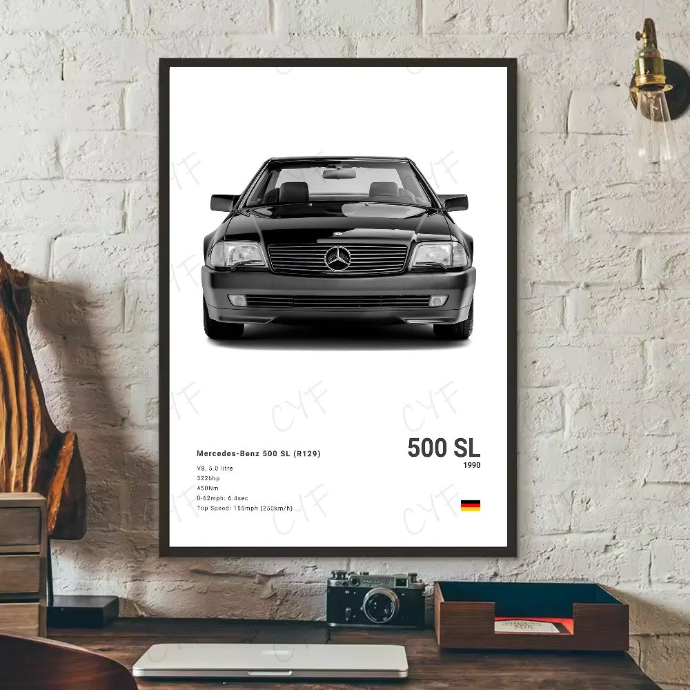 Tableau voiture de collection Mercedes