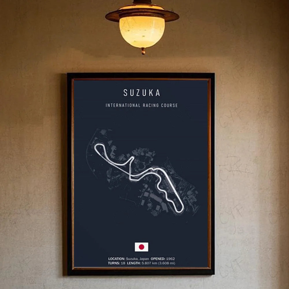 Tableau circuit F1