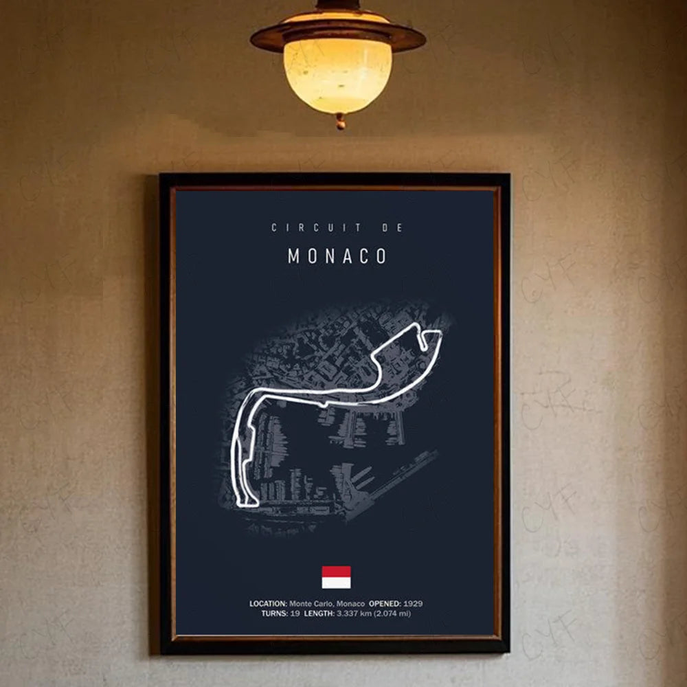 Tableau circuit F1
