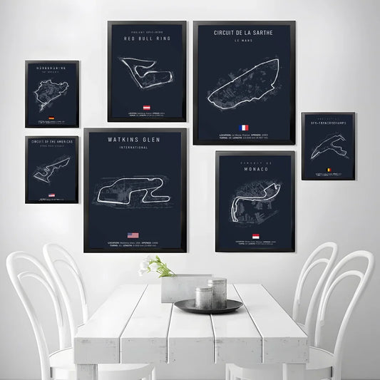 Tableau circuit F1