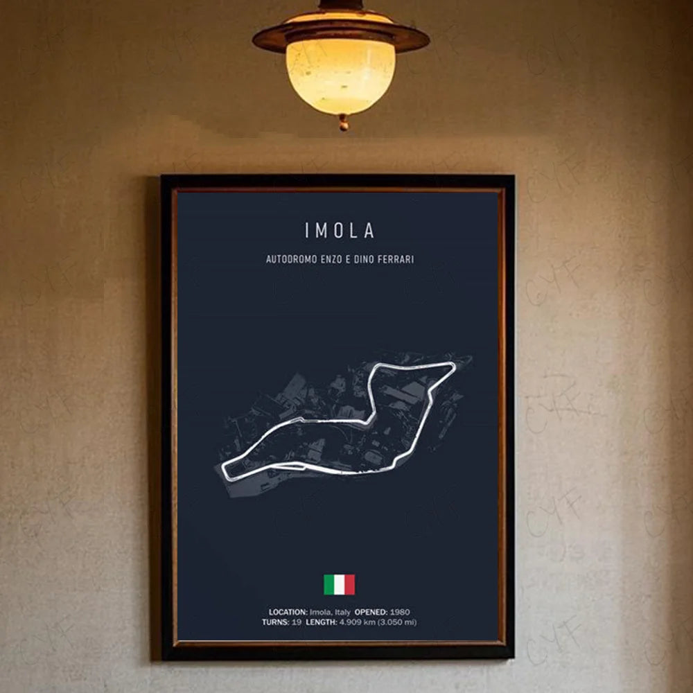 Tableau circuit F1