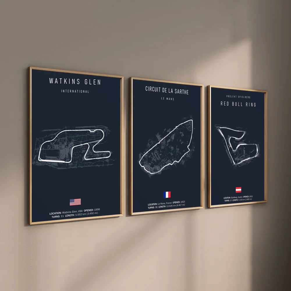 Tableau circuit F1
