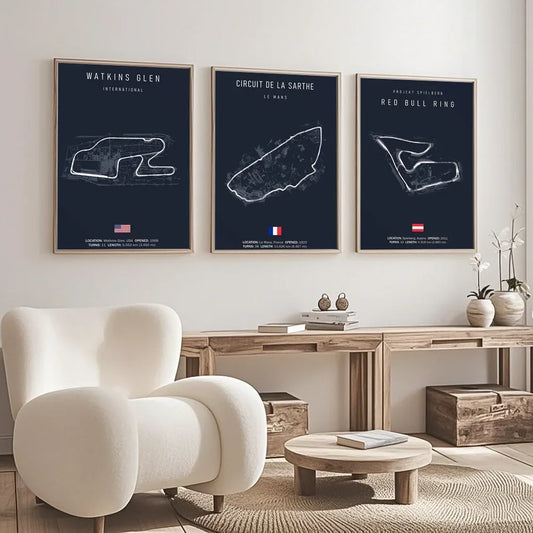 Tableau circuit F1